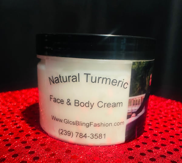 Image of Natural Turmeric Face & Body Cream