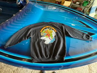 Image 3 of Black Crewneck Monster Sweatshirt 