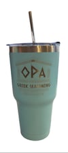 30oz OPA Tumbler (Light Blue)