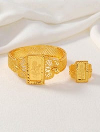 Image 5 of Golden Butterfly Grace Jewelry Set