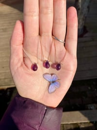 Image 8 of Simple Amethyst Necklace