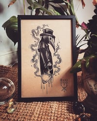 Image 3 of Plague Doctor Print