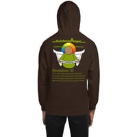 Image 16 of theRainbowAngel Revelation 1-2 Back Unisex Hoodie Not Zip-up!