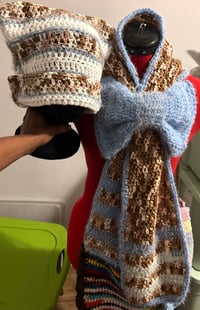 Image 3 of blueberry milk latte set