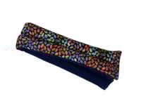 Image 2 of Rainbow Microwavable Neck & Shoulder Wrap, Lavender, hot/cold