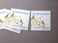 Image 4 of Birds and Branches Calling Cards-Four Colorways available