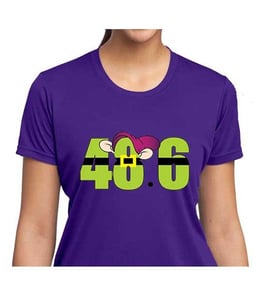 Image of Dopey Inspired 48.6 Running Tech Shirt - Purple