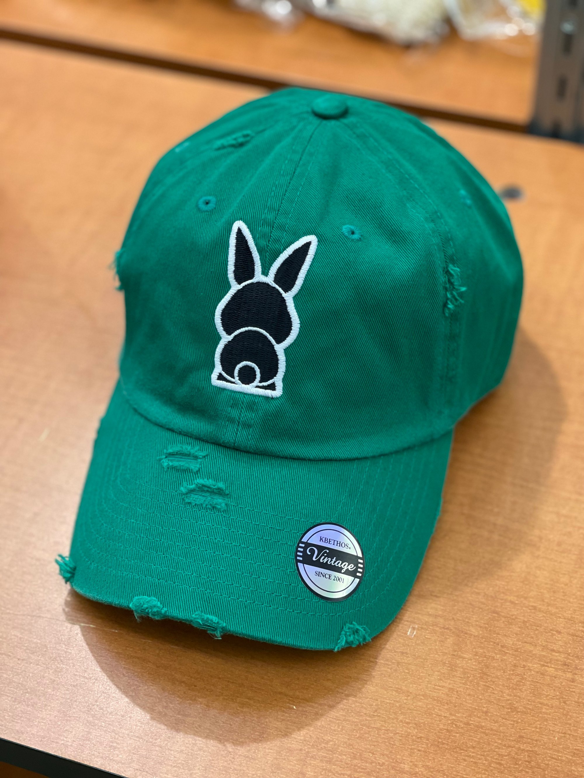 Pine Green 1s' Inspired Dad Hat