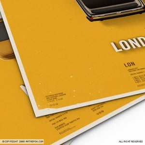 Image of Citycab Poster Set (4 posters)