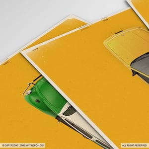 Image of Citycab Poster Set (4 posters)