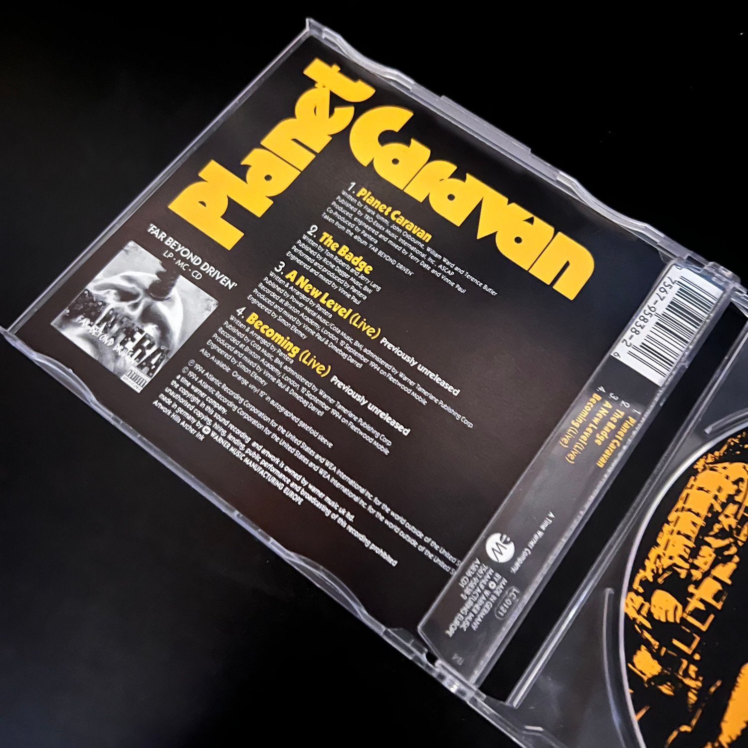 Image of Pantera - Planet Caravan Single CD Pt.1