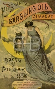 Image of Merchant's Gargling Oil - Woman on the Moon