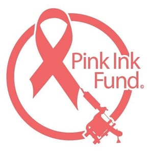 Image of Pink Ink Fund logo sticker!