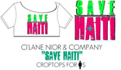 Image of [Save.Haiti] :: Crop-Top