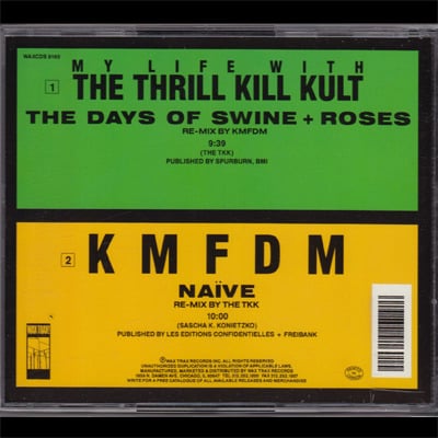 KMFDM / TKK – Original Split CD Single/Out Of Print-Rare