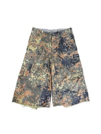 Image 1 of FLECKTARN camo shorts