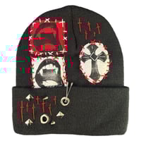 Image 1 of “VAMP #2” Custom Punk Beanie