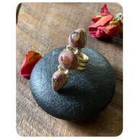 Image 3 of Ishtar Solid Brass and Opal Ring