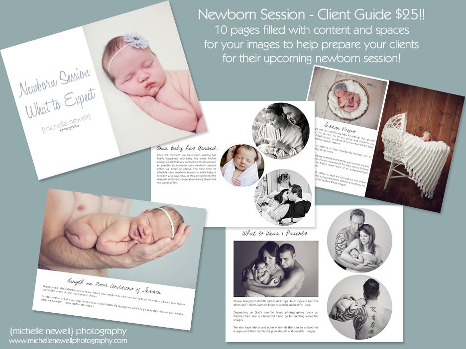 Image of Newborn Client Guide Template