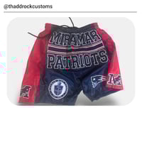 Image 2 of MIRAMAR PATRIOTS LADIES SATIN BLUE