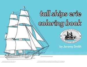 Image of Tall Ships Erie Coloring Book
