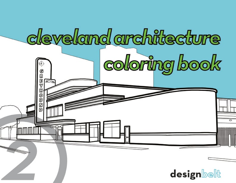 Image of Cleveland Architecture Coloring Book