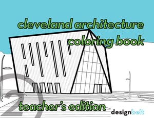 Image of Cleveland Architecture Coloring Book teacher's edition