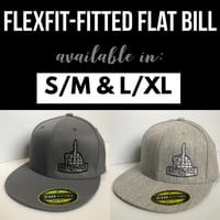 Image 1 of Solid Fitted - Dark Gray or Light Heather