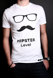 Image of T-shirt Graphique Homme Hipster Level