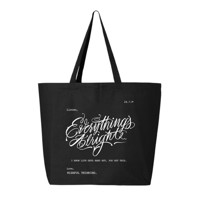“Love Note/Reminder” Tote bag