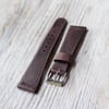 20mm Chevre Strap In Eggplant