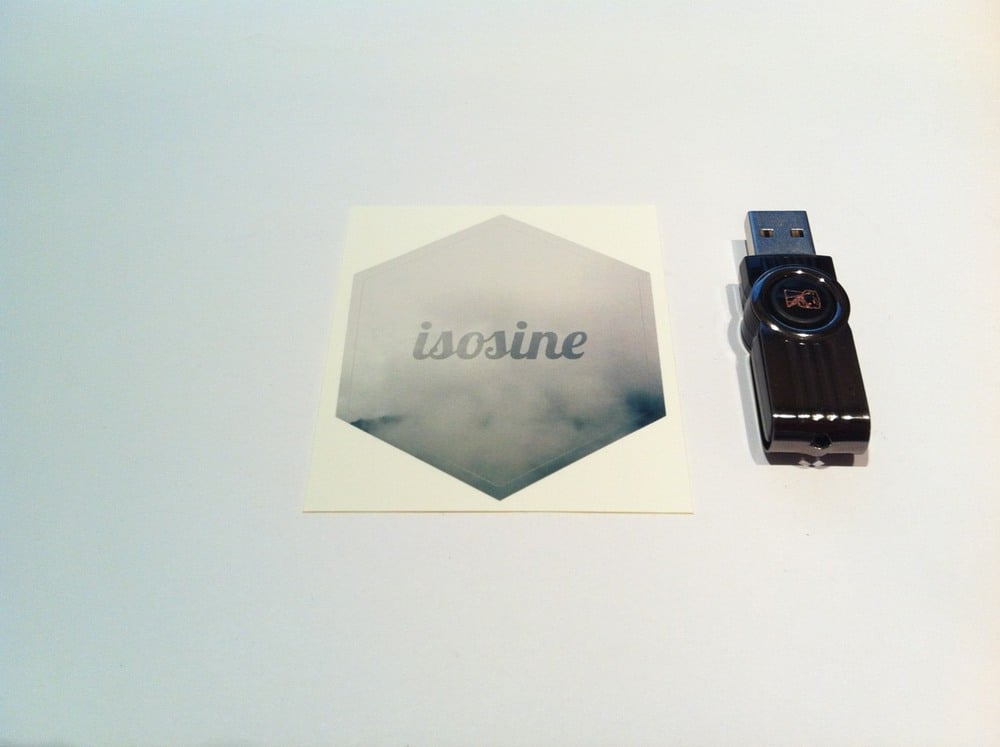 Image of Isosine Hexagon Sticker
