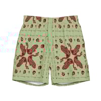 Image 1 of let us pray seafoam swim trunks