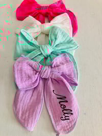 Image 1 of personalised Sadie bow 