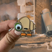 Image 1 of Marcel The Shell, Hard Enamel Pin 