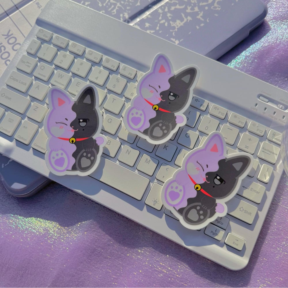 Image of Deokinyang 'WooSan' Kitty Sticker