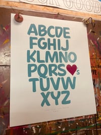 Image 1 of Custom Alphabet Sheet 