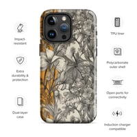 Image 1 of Colorful Trio Botanical Plants Art Nouveau Tough Case for iPhone®