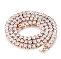 Image 3 of 5mm Diamond Tennis Chain