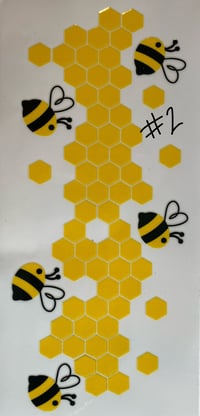 Image 2 of Bee decals