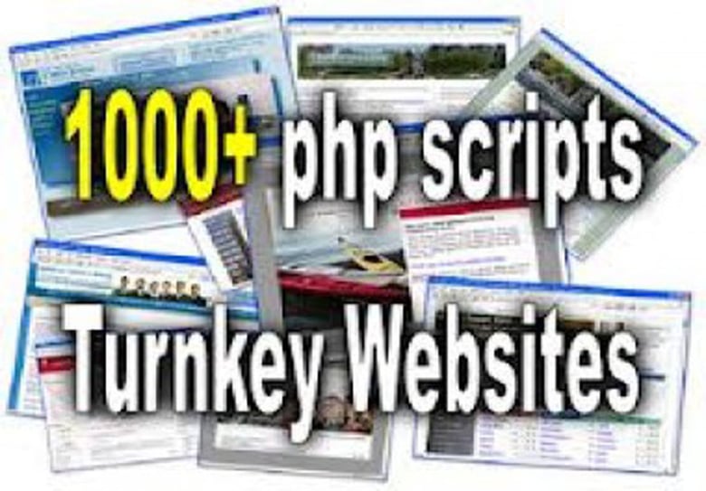 Image of 1000 TURNKEY SCRIPTS / WEBSITES FOR SALE
