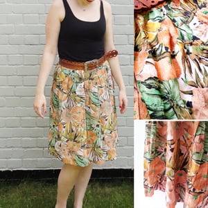 Image of Vintage floral skirt (M)