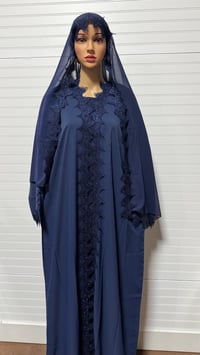 Image 8 of  Lace 2 Piece Abaya 