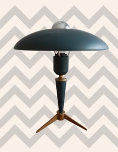 Image of 1950s Desk Lamp by Louis Kalff