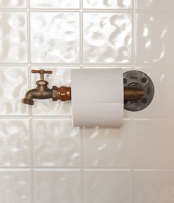 Image of Faucet Toilet Paper Holder
