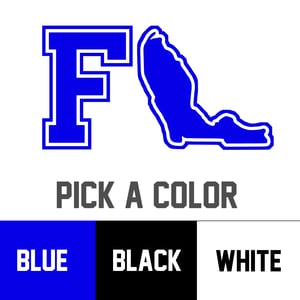 Image of FL Vinyl Decal (Car Decal) 