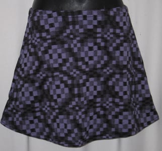 Image of Kat skirt  purple check