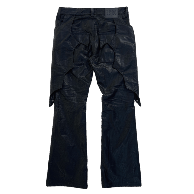 BAT WING LEATHER PANTS | LONE