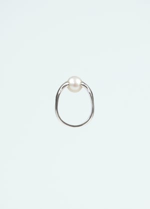Image of LOWOOL -  Dew Pearl Silver Ring