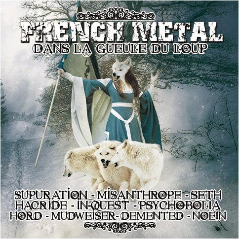 Image of French Metal 16 Compilation "Dans la Gueule du Loup